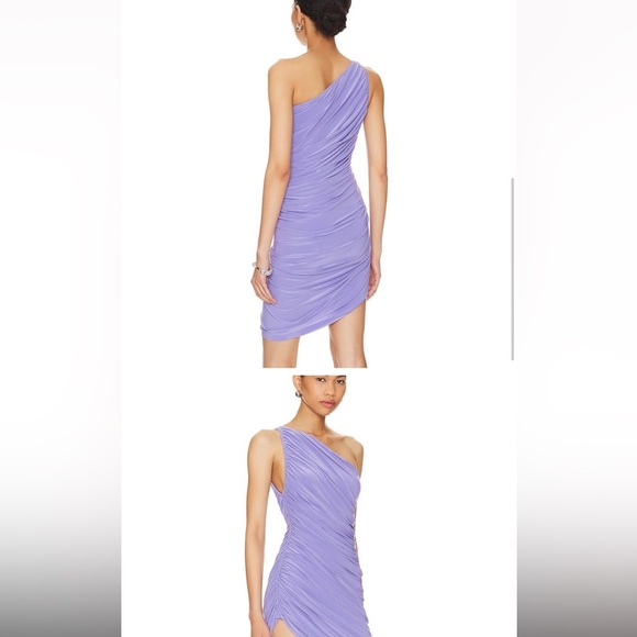 NWOT Norma Kamal Diana Mini Dress in Lilac XS - Picture 2 of 9